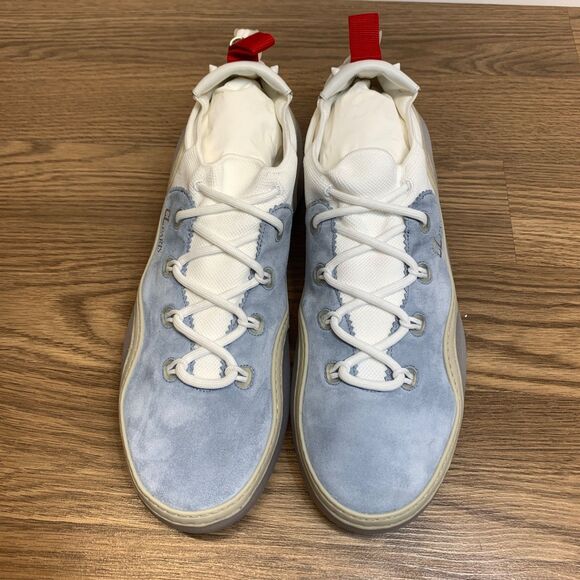 Christian‎ Louboutin CL Studded Arpoador Zinc Blue Suede Sneakers Mens 10 EU 43 main image 12